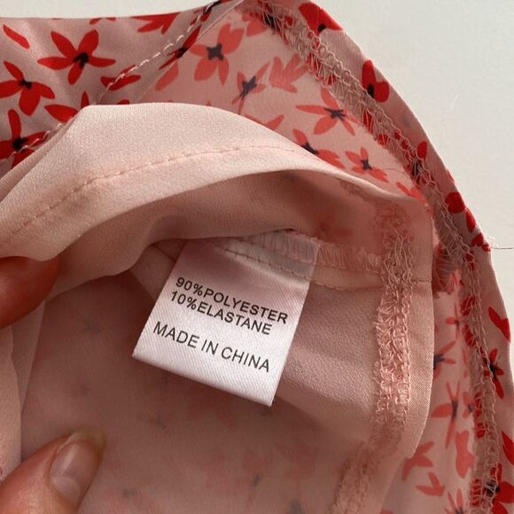 Princess Polly Light Pink Satin Mini Skirt Size 4 - Picture 8 of 8